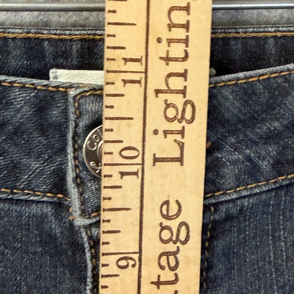 Coldwater Creek Womens Dark Wash Straight Leg Denim Jeans Blue Mid Rise Size 16 - Picture 13 of 13